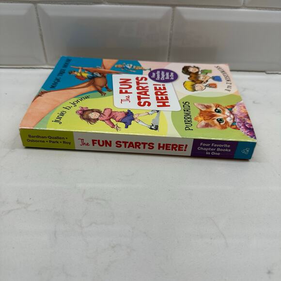 Kids Book The Fun Starts Here 4 Books In One - Picture 4 of 4